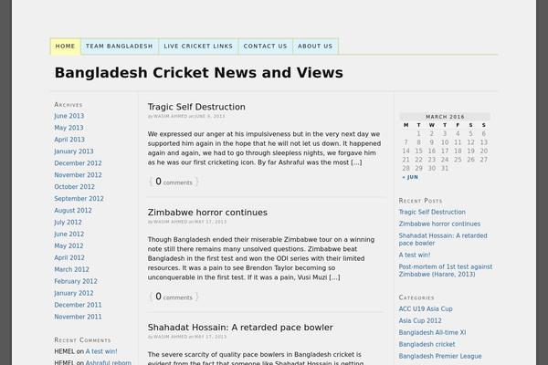 Thesis 1.8.5 theme site design template sample