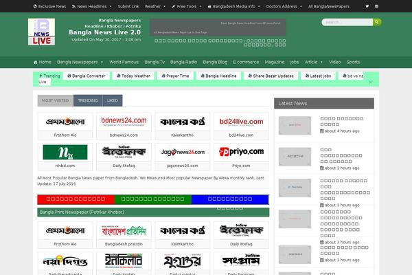 banglanewslive.com site used Mediamorol
