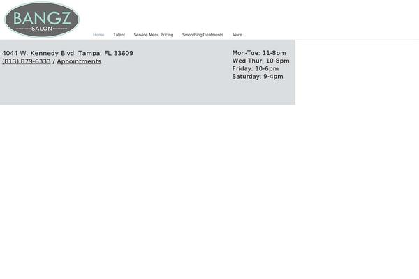 bangzsalonandspa.com site used Theme1090