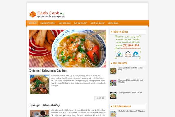 banhcanh.org site used Finie