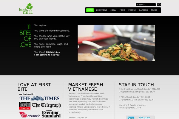 banhmi11.com site used Uptownwp