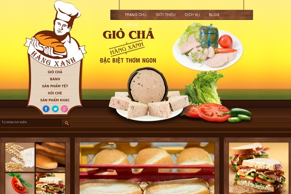 banhmihangxanh.com site used Banhmihangxanh