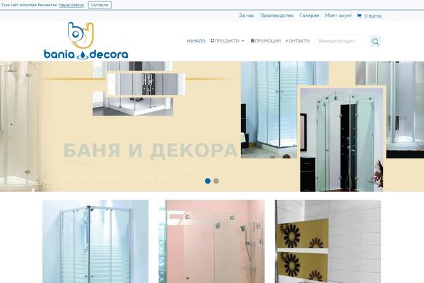 baniadecora.com site used Divi