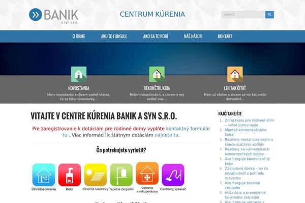 banik.sk site used Banik