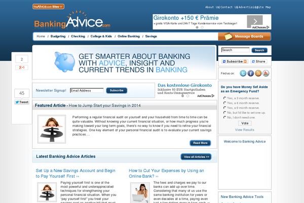 bankingadvice.com site used Master_theadvice