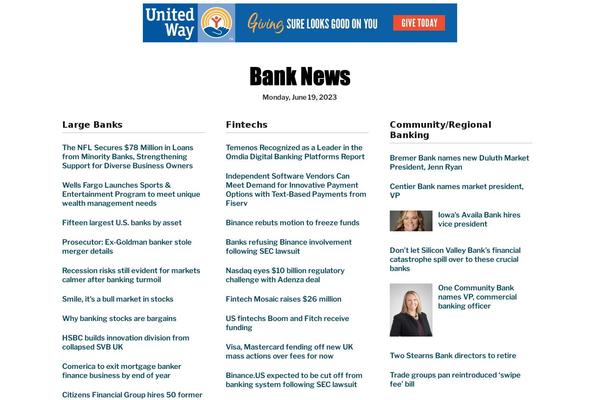 banknews.com site used Twentynineteen-child