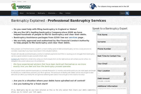 bankruptcy-explained.co.uk site used Walletdoctor