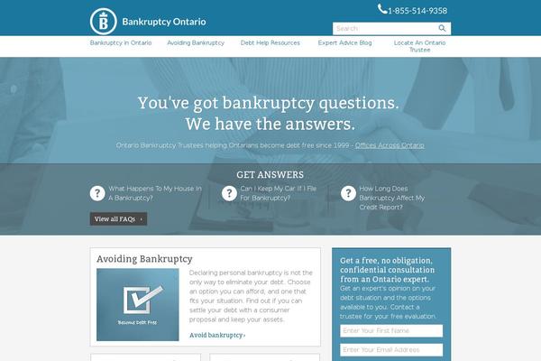 bankruptcy-ontario.org site used Bankruptcyontario