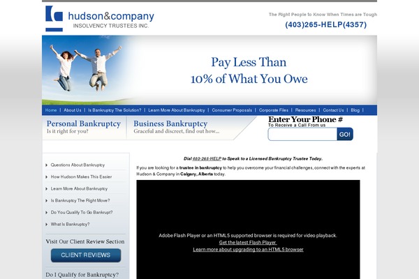 bankruptcycalgary.com site used Bankruptctcalgary