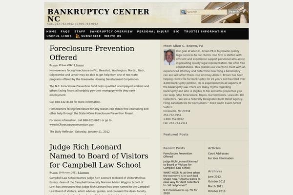 bankruptcycenternc.com site used GreyDove