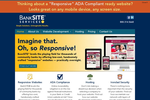 Banksiteresponsive_2014 theme site design template sample