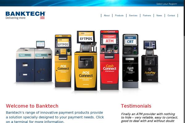banktech.com.au site used Banktech