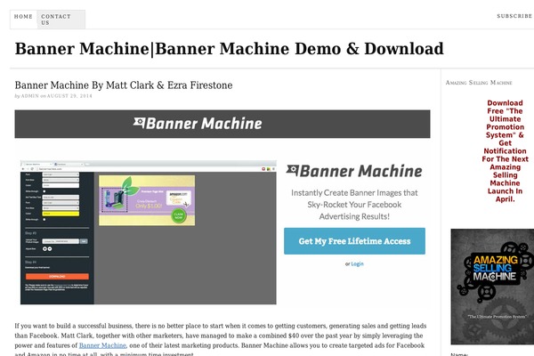 Thesis 1.8.5 theme site design template sample