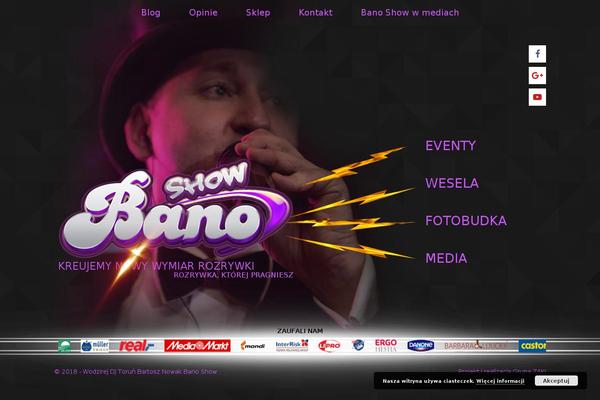 bano-show.pl site used Zaki_theme