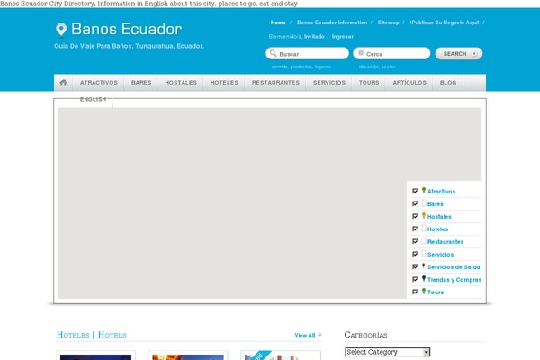 banosecuador.com site used ListingHive