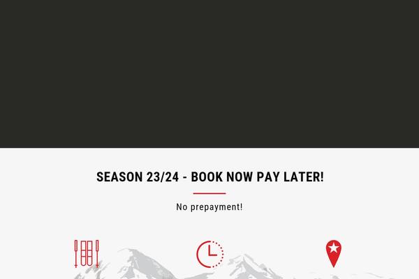 Site using Ski-reservation plugin