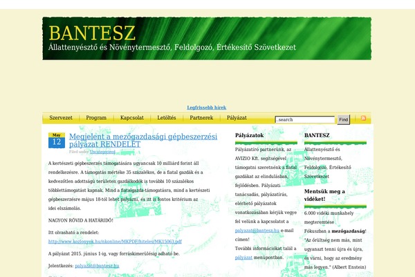 bantesz.hu site used Live