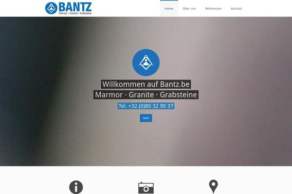 bantz.be site used Quickstep