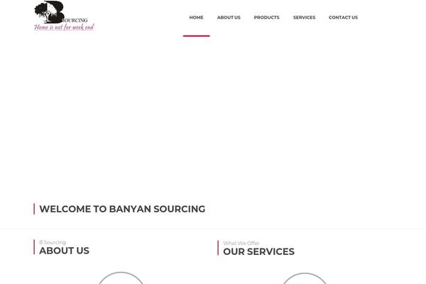 banyansourcing.com site used Banyan