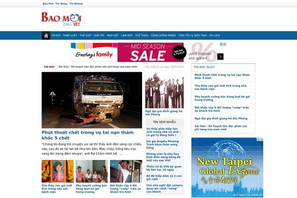 tinhay WordPress theme, websites list used tinhay theme tinhay theme websites examples