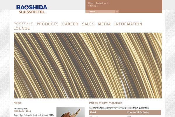 baoshida-swissmetal.net site used Swissmetal