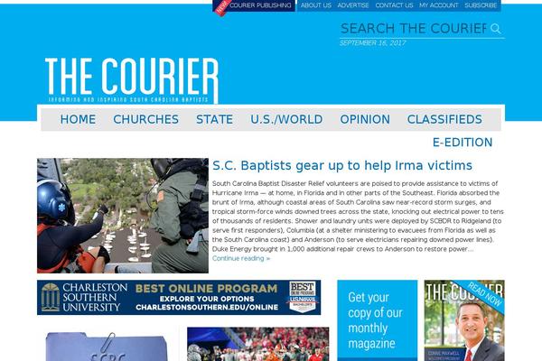 baptistcourier.com site used Baptistcourier