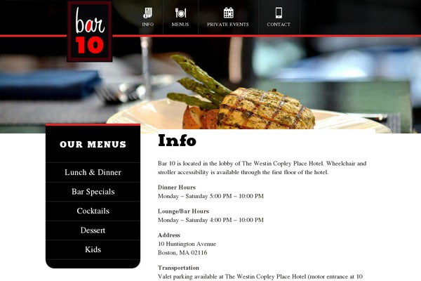 bar10boston.com site used Turner