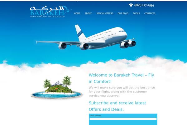 barakehtravel.com site used Theme1643