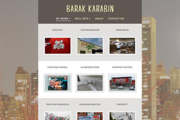 X | The Theme theme site design template sample