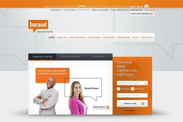 baraud.com site used Baraud