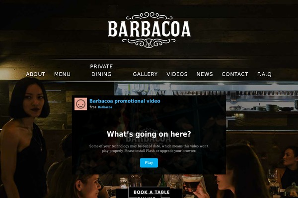 barbacoabali.com site used Barbacoa