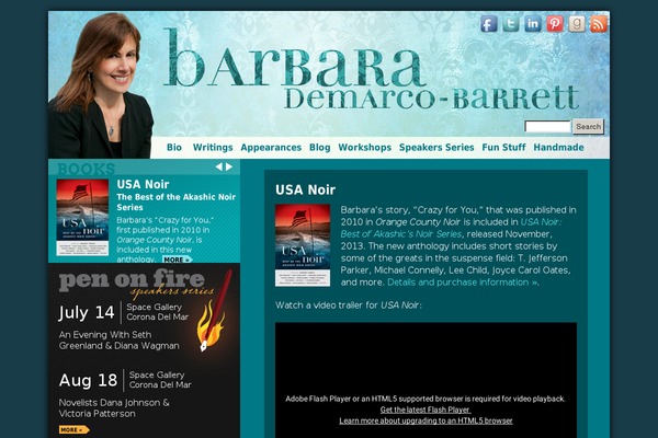 barbarademarcobarrett.com site used Bdb2012