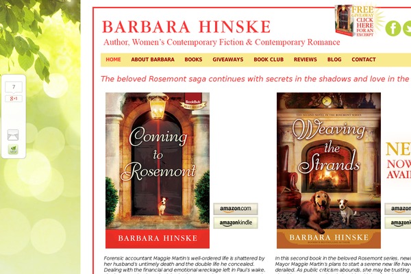 Barbara theme site design template sample