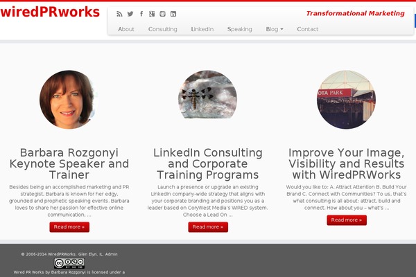 Customizr theme site design template sample