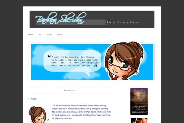 Twenty Twelve theme site design template sample