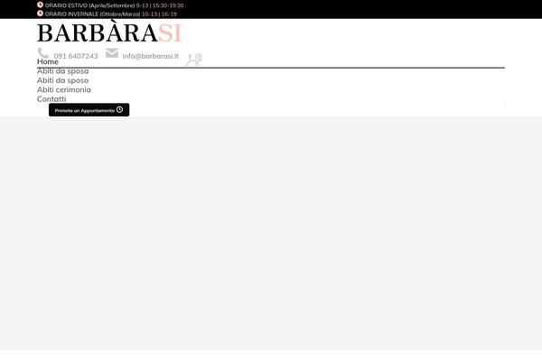 The7 theme site design template sample