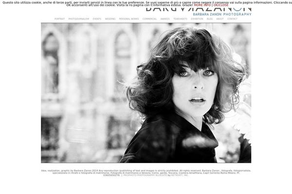 Prophoto4 theme site design template sample