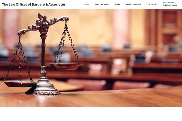 barbarelawyer.com site used Baratheon