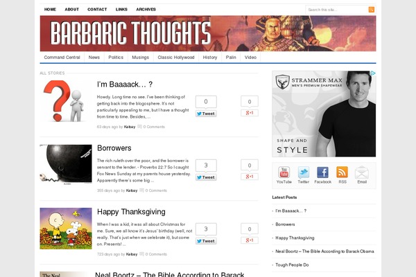 Freshlife theme site design template sample