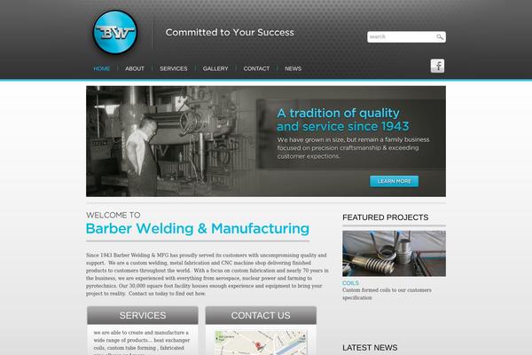 barberwelding.com site used Barberwelding