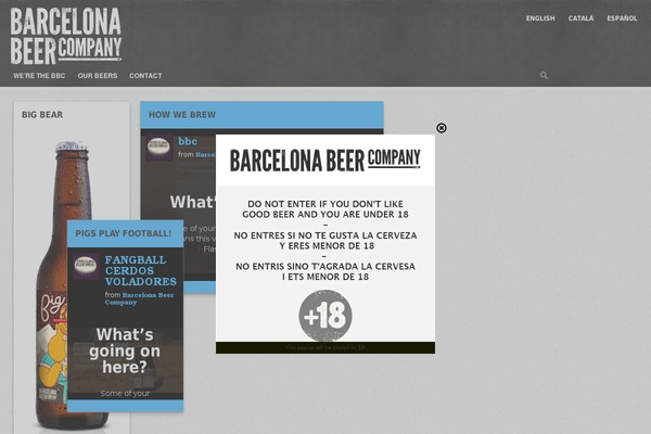 barcelonabeercompany.com site used Pressgrid