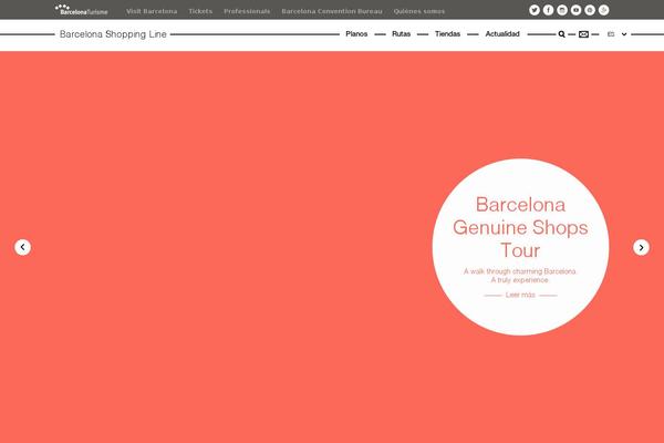 barcelonashoppingline.com site used Sevenapp