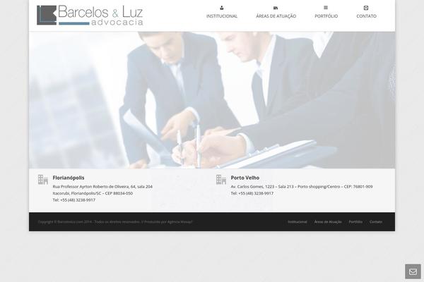 Jupiter theme site design template sample