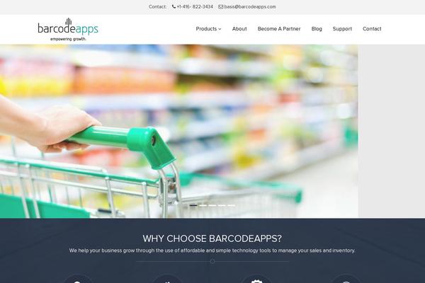 barcodeapps.com site used Barcodeapps