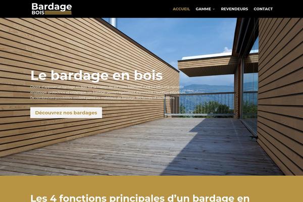 bardage-bois.be site used Divi-extra-master