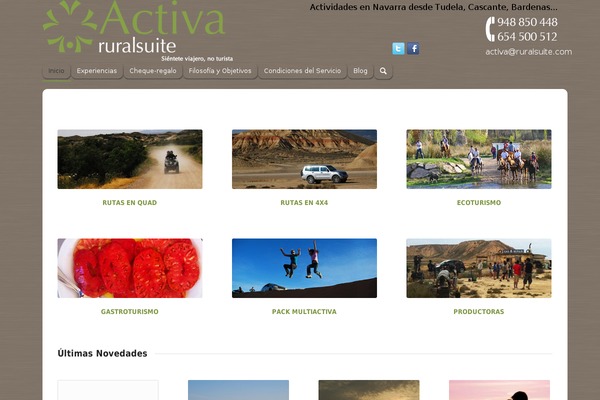 bardenasrealesnavarra.com site used Activa-experience