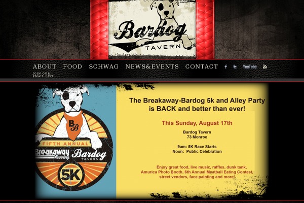 Thesis 1.8 theme site design template sample