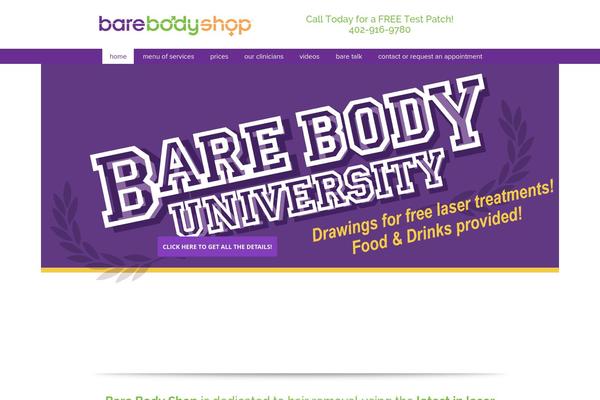 barebodyshop.com site used Bare