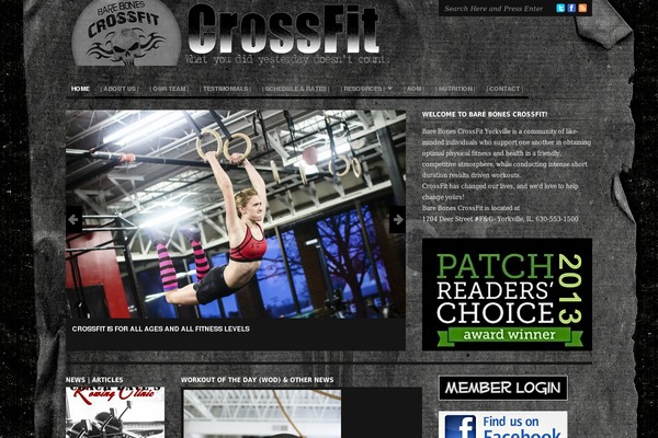 barebonescrossfit.com site used Organic_structure_black