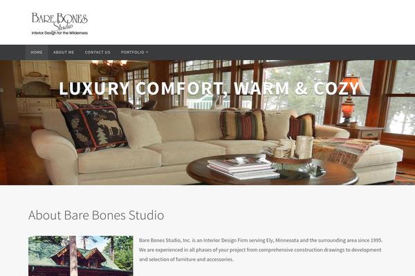 Nirvana theme site design template sample